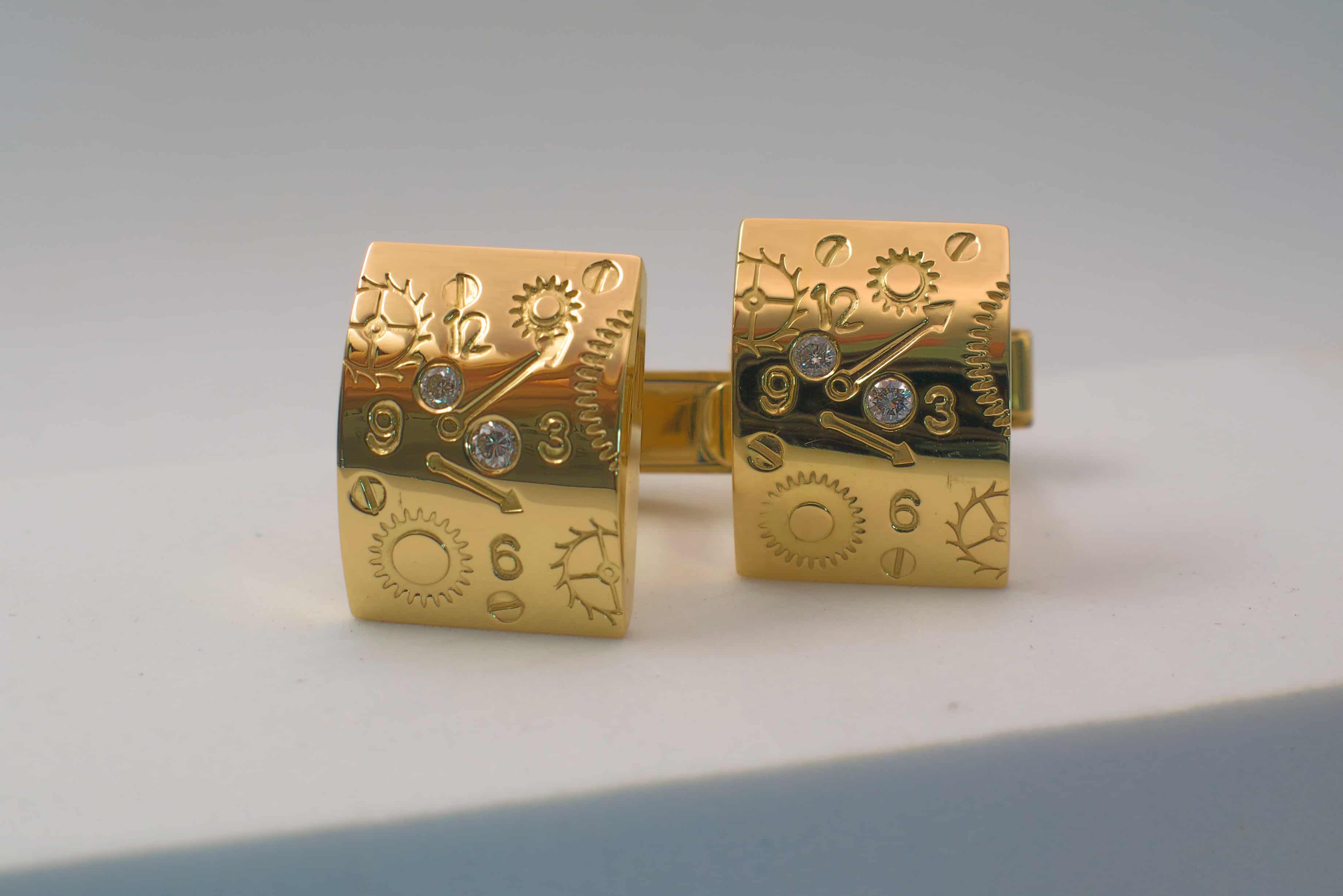 Pressed Time Cufflinks — thumbnail 1